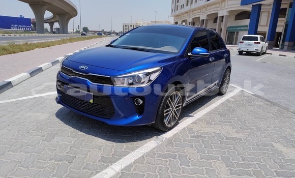 Buy Used Kia Rio Blue Car in Tashkent in Toskent
