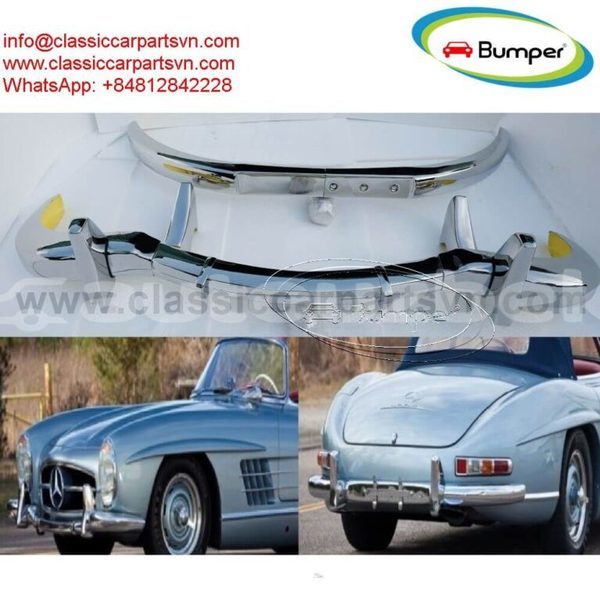 Big with watermark mercedes 300sl roadster bumpers 1957 1963 1