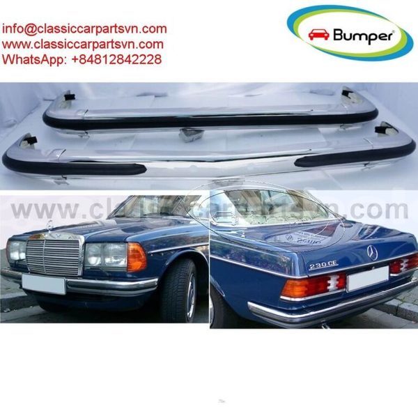 Big with watermark mercedes w123 coupe bumpers 1976 1985 1