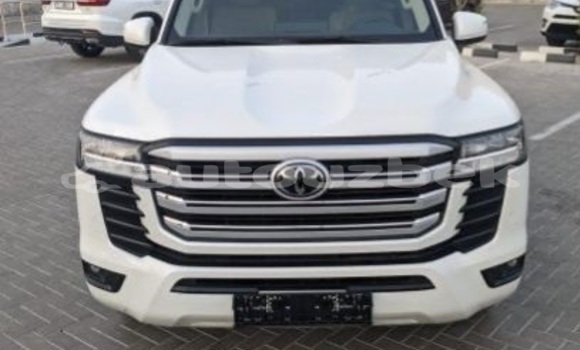 Buy Used Toyota Land Cruiser White Car in Tashkent in Toskent