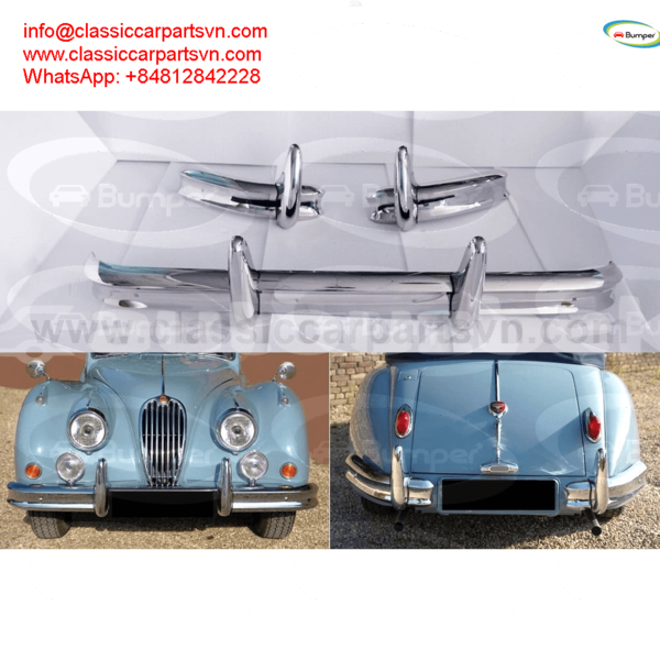 Big with watermark jaguar xk140 bumpers 1