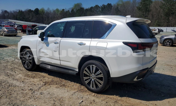 Buy Used Lexus LX White Car in Avval in Fargona