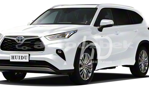 Buy New Toyota Highlander White Car in Honobod in Andijon Buy New Toyota Highlander White Car in Honobod in Andijon