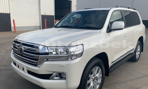 Buy Used Toyota Land Cruiser White Car in Tashkent in Toskent