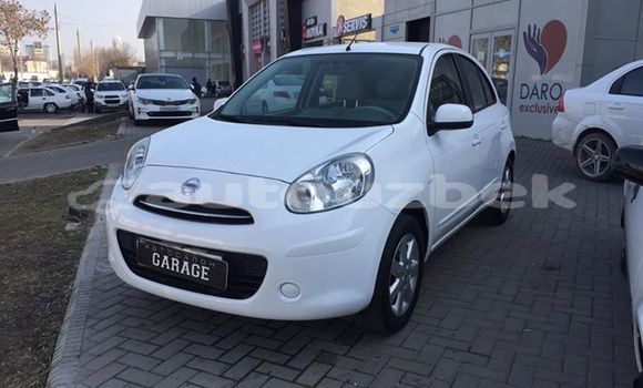 Buy Used Nissan Micra White Car in Tashkent in Toskent
