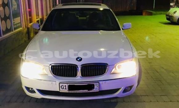 Buy Used BMW 7er White Car in Tashkent in Toskent